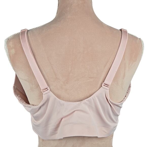 Soma Enbliss Luxe Plunge Bralette Pink Size XXL - Picture 3 of 5